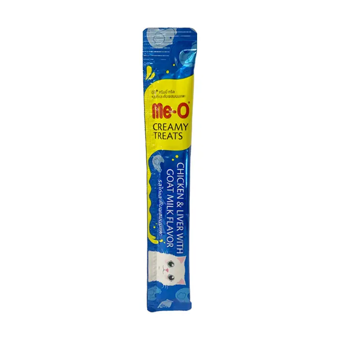 ME-O TAVUKLU CİĞERLİ VE KEÇİ SÜTLÜ KEDİ LİKİT ÖDÜL TEKLİ 15GR