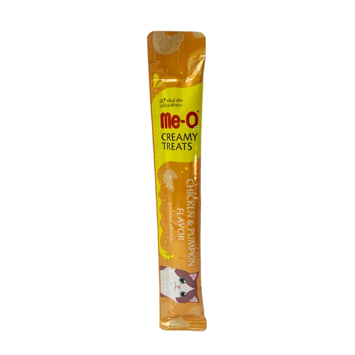 ME-O TAVUKLU VE BALKABAKLI LİKİT KEDİ ÖDÜLÜ TEKLİ 15GR