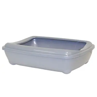 MODERNA ARİSTO AÇIK KEDİ TUVALETİ 50CM GRİ