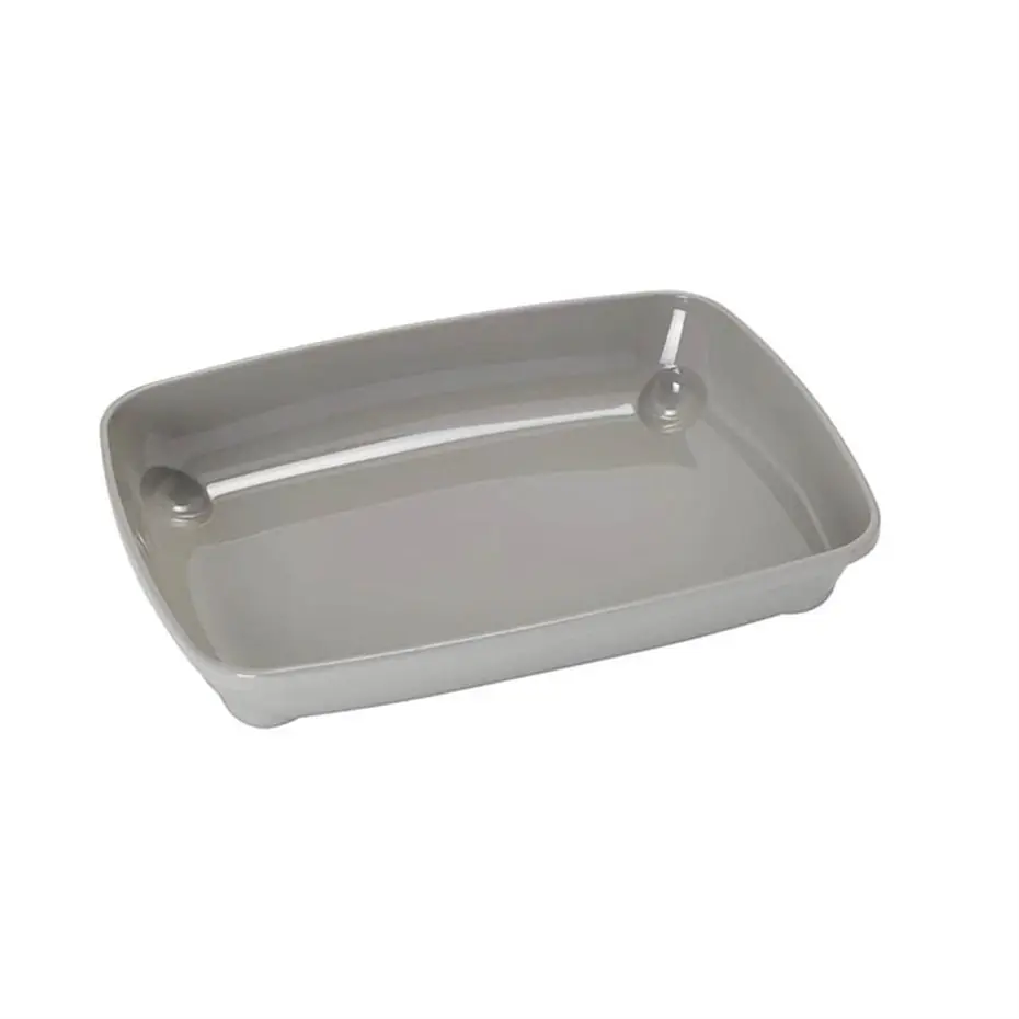 MODERNA AÇIK YAVRU KEDİ TUVALETİ GRİ 37CM