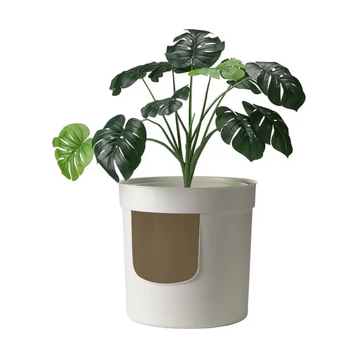MODERNA HİDDEN PLANTER SAKSI KEDİ TUVALETİ 50X50X100CM