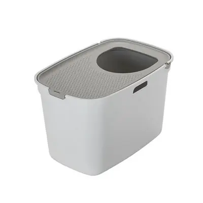 MODERNA TOP CAT TUVALET KABI GRİ KAPAKLI