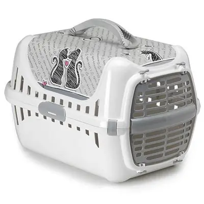 MODERNA TRENDY FRİENDS LOVE GRİ KEDİ TAŞIMA ÇANTASI 51 CM
