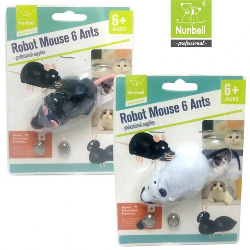 NUNBELL HAREKETLİ FARE KEDİ OYUNCAĞI 16X7X8 CM