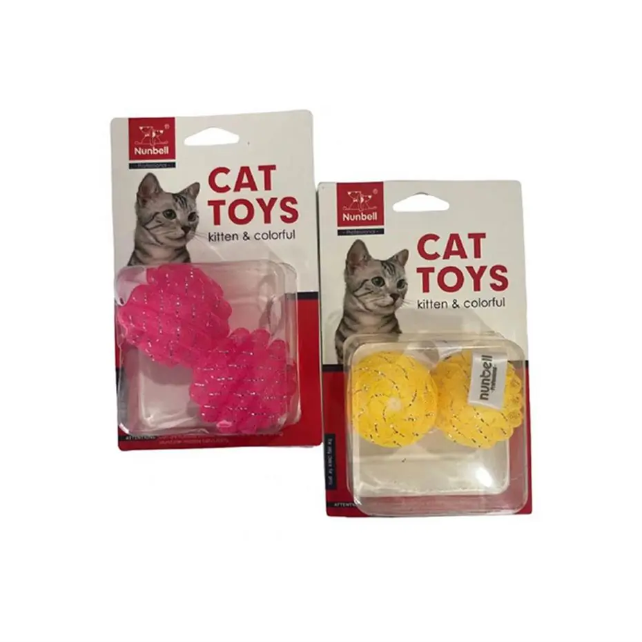 NUNBELL HIŞIRTILI TOP KEDİ OYUNCAĞI