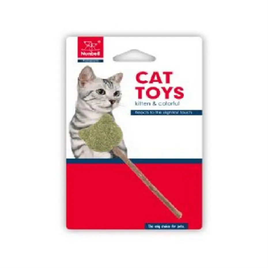 NUNBELL MATATABİ AYICIK ŞEKİLLİ CATNİP KEDİ OYUNCAĞI