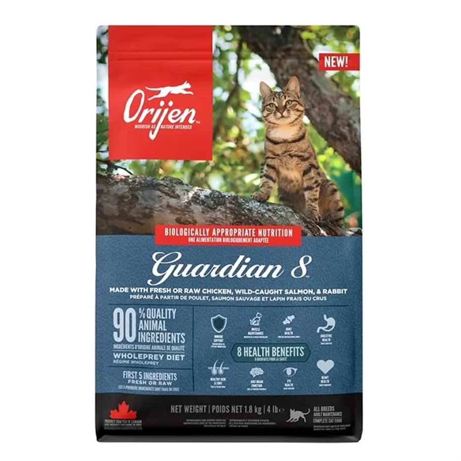 ORİJEN GUARDİAN8 YETİŞKİN KEDİ MAMASI 1,8 KG