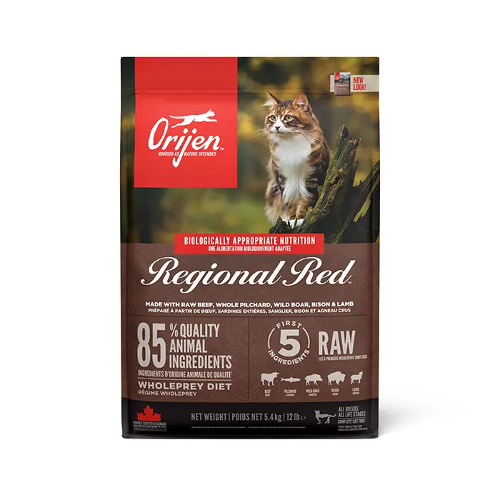 ORİJEN REGİNAL RED YETİŞKİN KEDİ MAMASI 5,4 KG