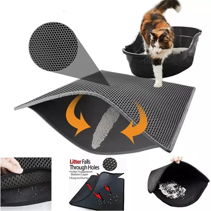 PAKEWAY ELEKLİ KEDİ TUVALET PASPASI XLARGE 75X55CM