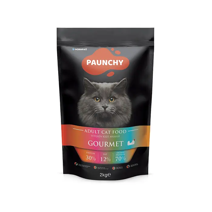 PAUNCHY GURME TAVUKLU YETİŞKİN KEDİ MAMASI 2 KG