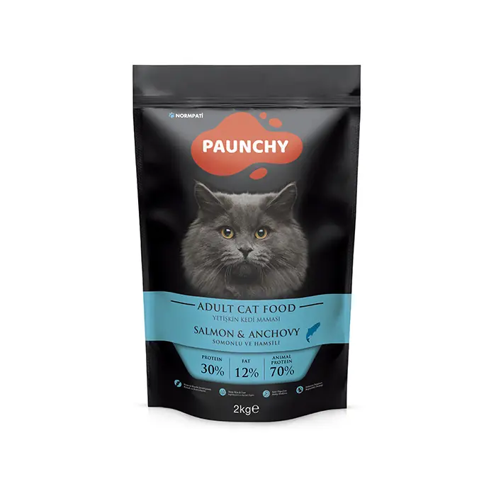 PAUNCHY SOMONLU YETİŞKİN KEDİ MAMASI 2 KG