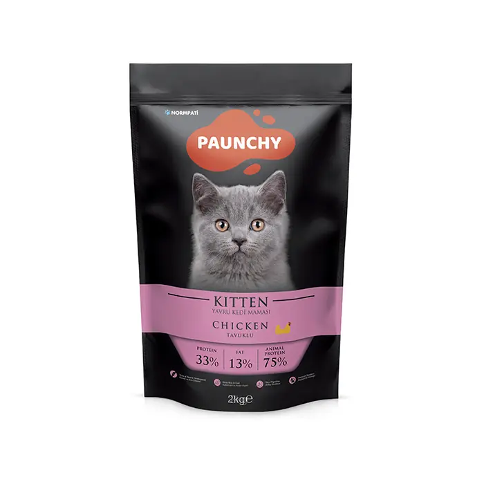 PAUNCHY TAVUKLU YAVRU KEDİ MAMASI 2 KG