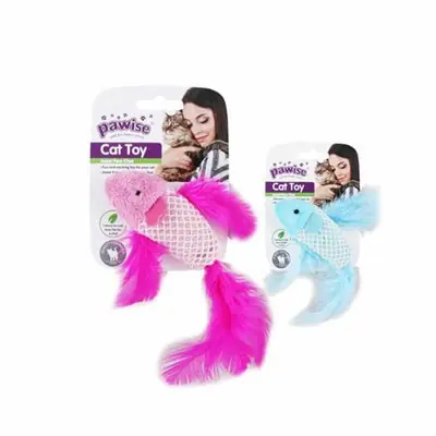PAWİSE CATNİP'Lİ BALIK ŞEKİLLİ KEDİ OYUNCAĞI