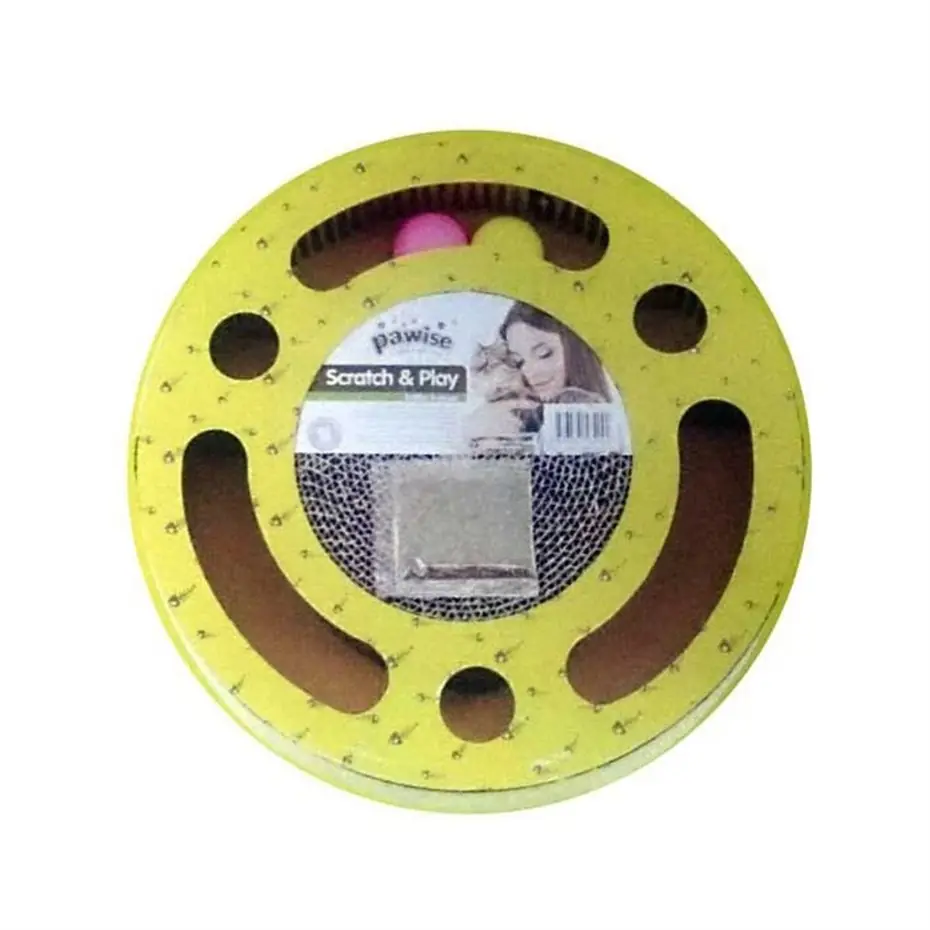 PAWİSE KARTON KEDİ OYUN TOPLU TİRMALAMA 33,5X5,5CM