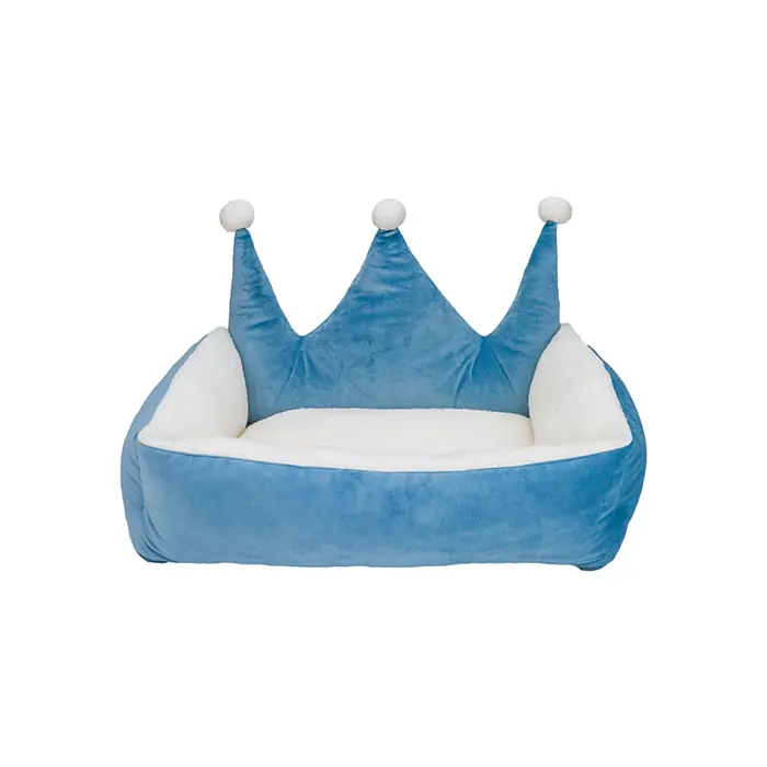 PET COMFORT QUEEN KEDİ VE KÖPEK YATAĞI MAVİ 55X45CM