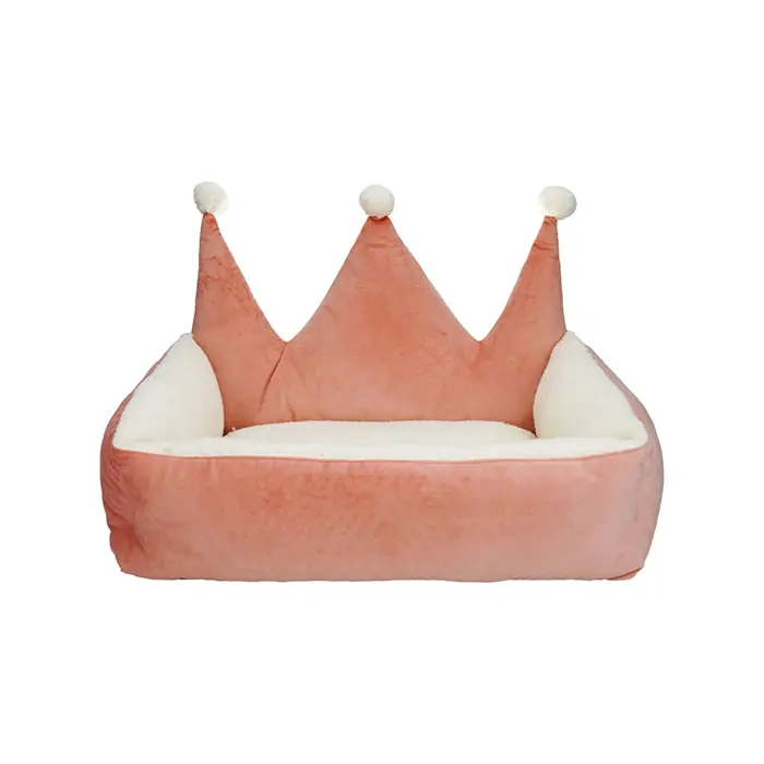 PET COMFORT QUEEN KEDİ VE KÖPEK YATAĞI PEMBE 55X45CM