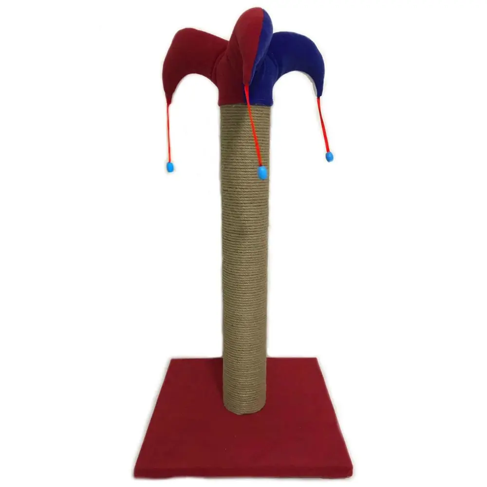 PET PRETTY SOYTARI KEDİ TIRMALAMA TAHTASI KALIN 70 CM KIRMIZI