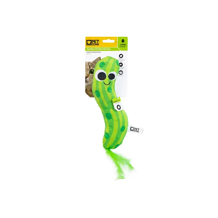 PET ZONE JUMBO PİCKLE KİCKER KEDİ OTLU KEDİ OYUNCAĞI