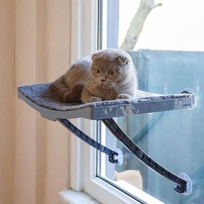 PETGROSS VANTUZLU KEDİ CAM YATAĞI