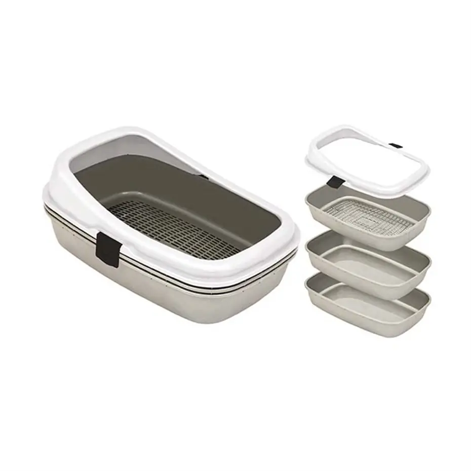 PETGROSS ELEKLİ AÇIK KEDİ TUVALETİ 42X61,5X24CM