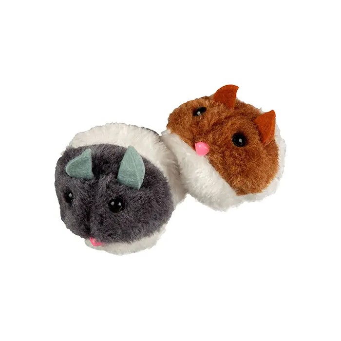 POLO HAREKETLİ FARE KEDİ OYUNCAĞI 6 CM