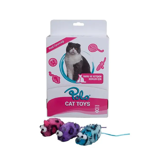 POLO KEDİ OYUNCAĞI 6CM CT12065