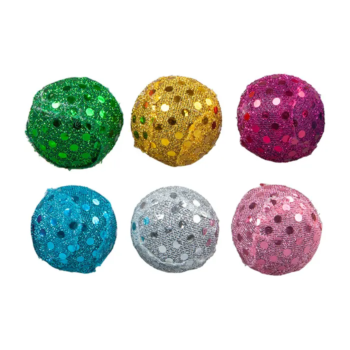 POLO PLASTİK PARLAYAN TOP KEDİ OYUNCAĞI 4 CM