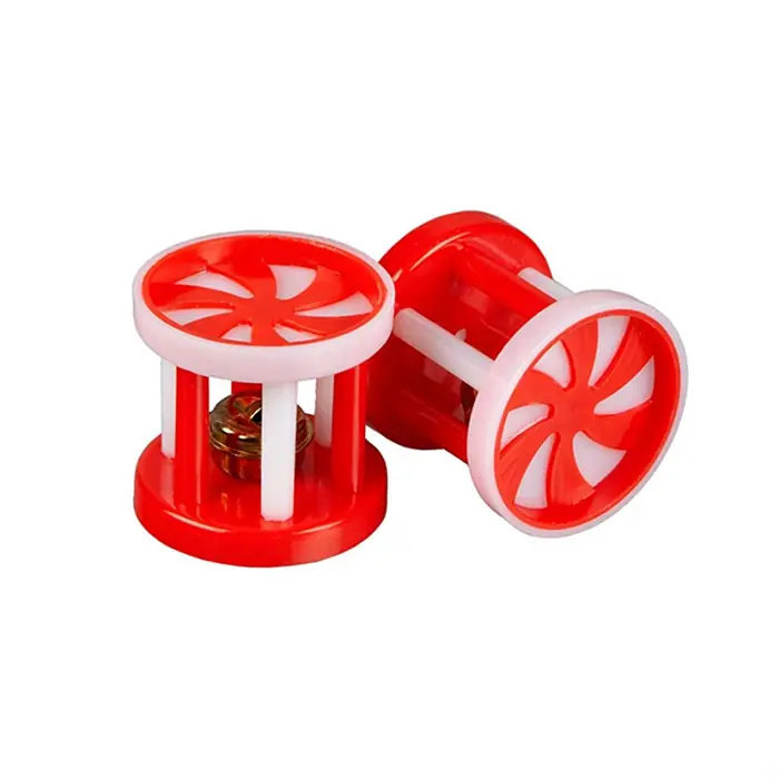 POLO PLASTİK ÇANLI SİLİNDİR KEDİ OYUNCAĞI 4 CM