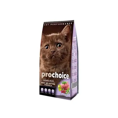 PROCHOİCE KUZU ETLİ PİRİNÇLİ YAVRU KEDİ MAMASI 2 KG
