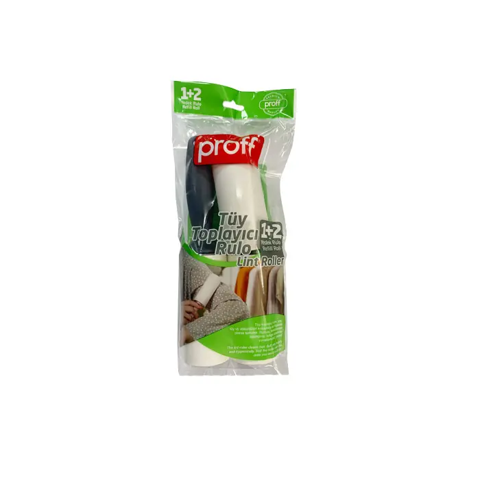 PROFF İKİ YEDEKLİ TÜY TOPLAMA RULOSU 3X50 YAPRAK