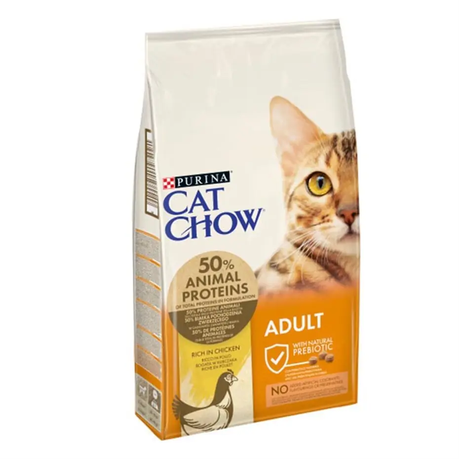 PURİNA CAT CHOW TAVUKLU HİNDİLİ YETİŞKİN KEDİ MAMASI 15 KG