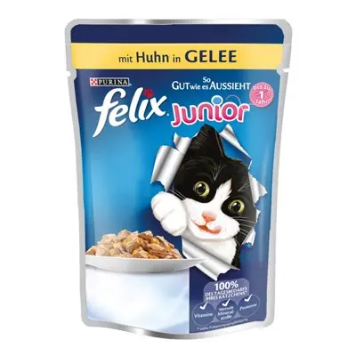 PURİNA FELİX TAVUKLU YAVRU KEDİ ISLAK MAMASI 100 GR