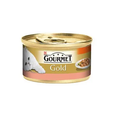 PURİNA GOURMET GOLD ALABALIK VE SEBZELİ PARÇA ETLİ YAŞ KEDİ MAMASI 85 GR