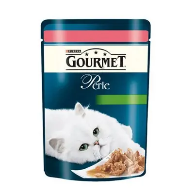 PURİNA GOURMET PERLE IZGARA SIĞIR ETLİ VE HAVUÇLU YAŞ KEDİ MAMASI 85 GR
