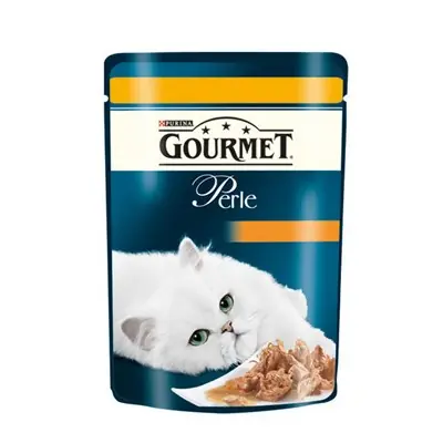 PURİNA GOURMET PERLE IZGARA TAVUKLU YAŞ KEDİ MAMASI 85 GR