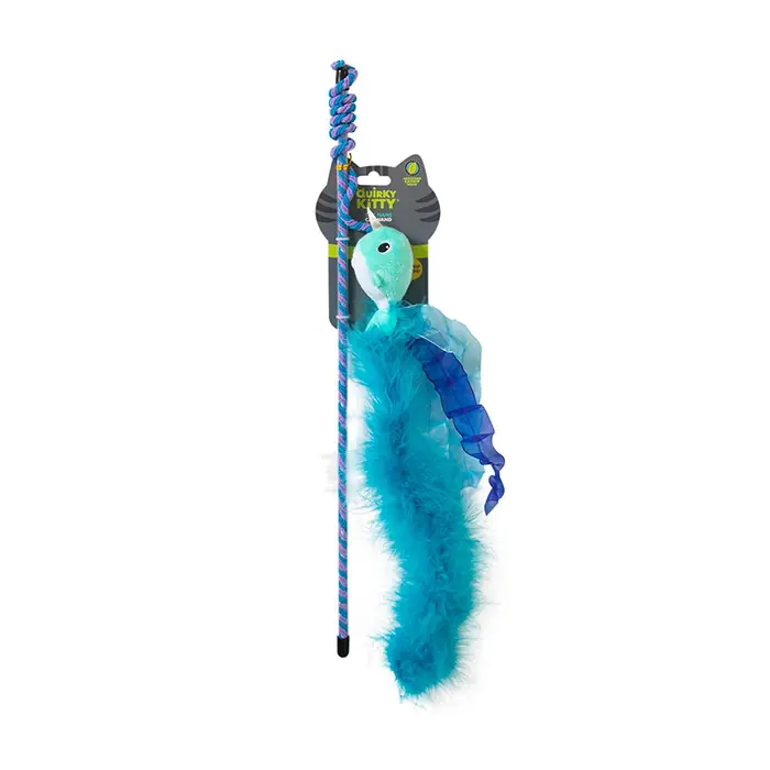 QUİRKY KİTTY NİFTY NARWHAL KEDİ OTLU HIŞIRTILI VE TÜYLÜ KEDİ OLTASI