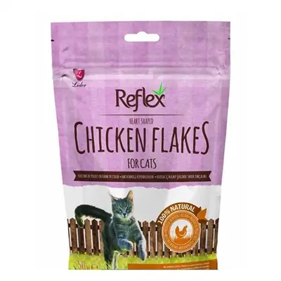 REFLEX KALP ŞEKİLLİ TAVUK PARÇALARI KEDİ ÖDÜLÜ 50 GR