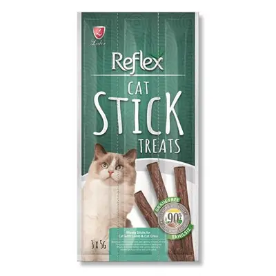 REFLEX KUZULU VE KEDİ OTLU KEDİ ÖDÜL ÇUBUĞU 5 GR 3 ADET