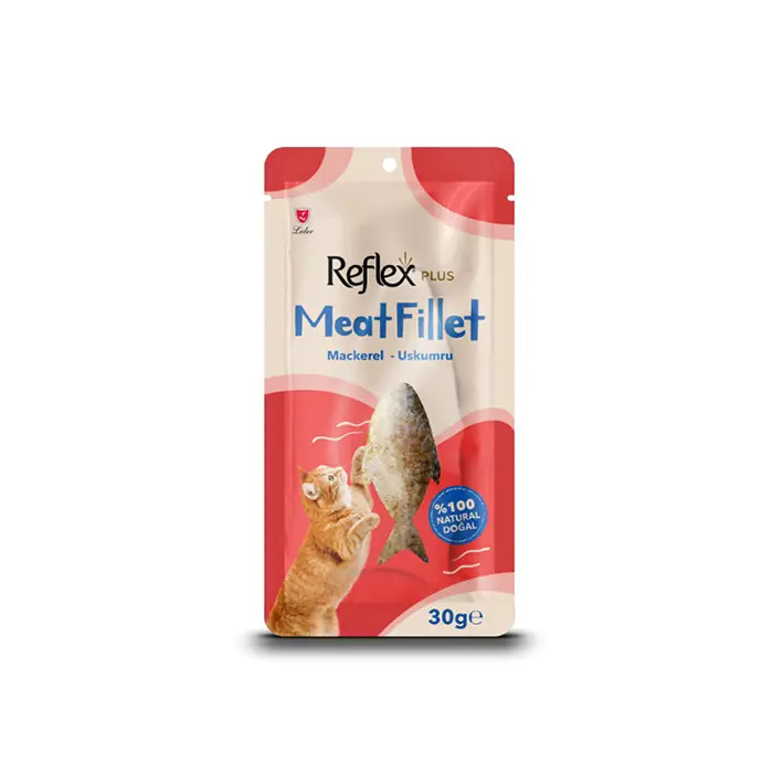 REFLEX PLUS NATURAL USKUMRU FİLETO KEDİ ÖDÜL MAMASI 30GR