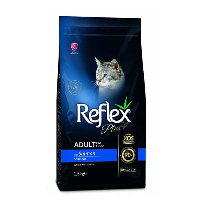 REFLEX PLUS SOMONLU YETİŞKİN KEDİ MAMASI 15 KG