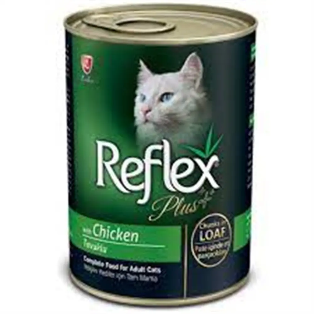 REFLEX PLUS TAVUKLU KEDİ KONSERVESİ 400 GR