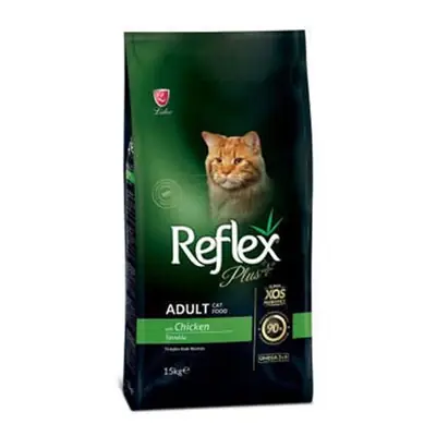 REFLEX PLUS TAVUKLU YETİŞKİN KEDİ MAMASI 15 KG
