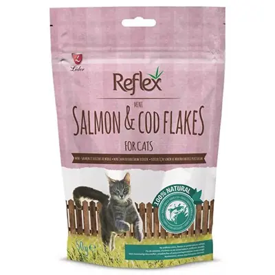 REFLEX SOMONLU MORİNA BALIKLI KEDİ ÖDÜLÜ 50 GR