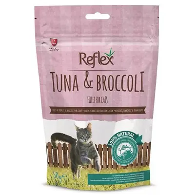 REFLEX TON BALIĞI VE BROKOLİ FİLETO KEDİ ÖDÜLÜ 50 GR