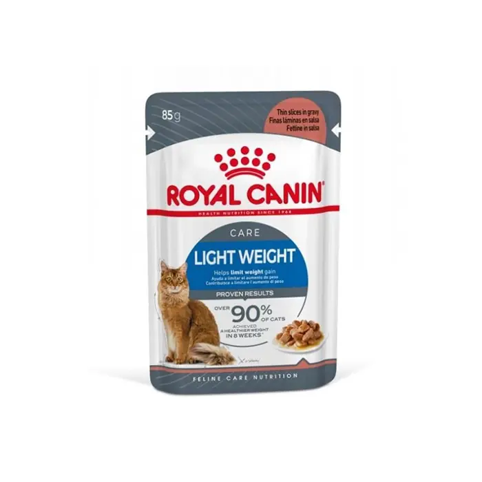 ROYAL CANİN GRAVY LİGHT WEİGHT DİYET YAŞ KEDİ MAMASI 85 GR