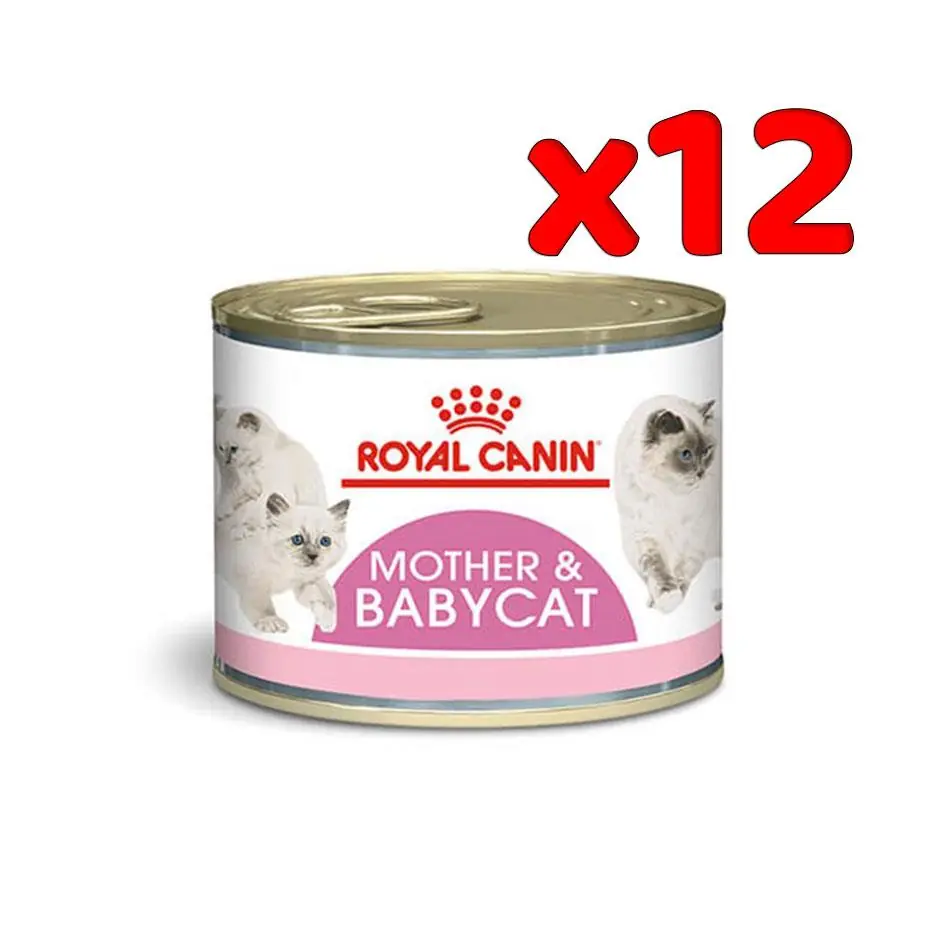 ROYAL CANİN MOTHER AND BABYCAT KEDİ KONSERVESİ 12X195 GR