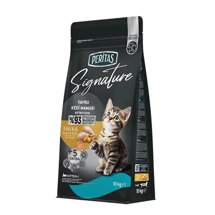 SİGNATURE TAVUKLU YAVRU KEDİ MAMASI 10 KG