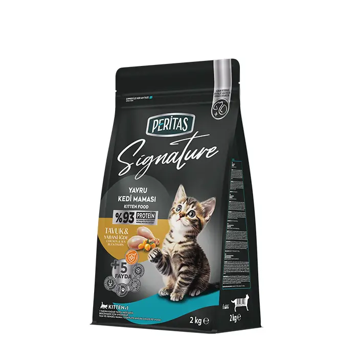SİGNATURE TAVUKLU YAVRU KEDİ MAMASI 2 KG