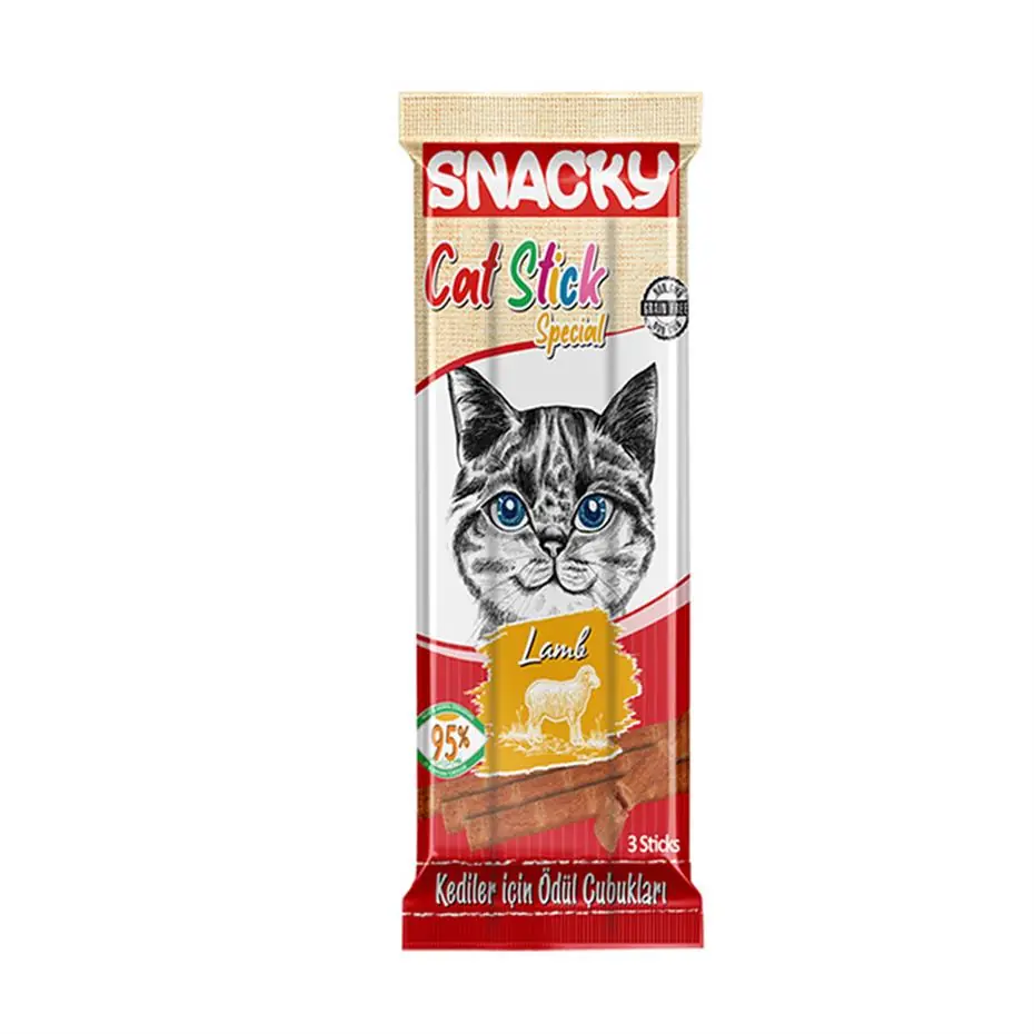 SNACKY KUZULU KEDİ STİCK ÖDÜL 3X5 GR