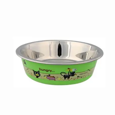 TRİXİE KEDİ MAMA VE SU KABI PASLANMAZ 0,23 LT/12 CM